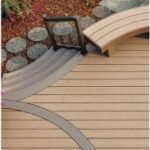 TimberTech deck with seating bench