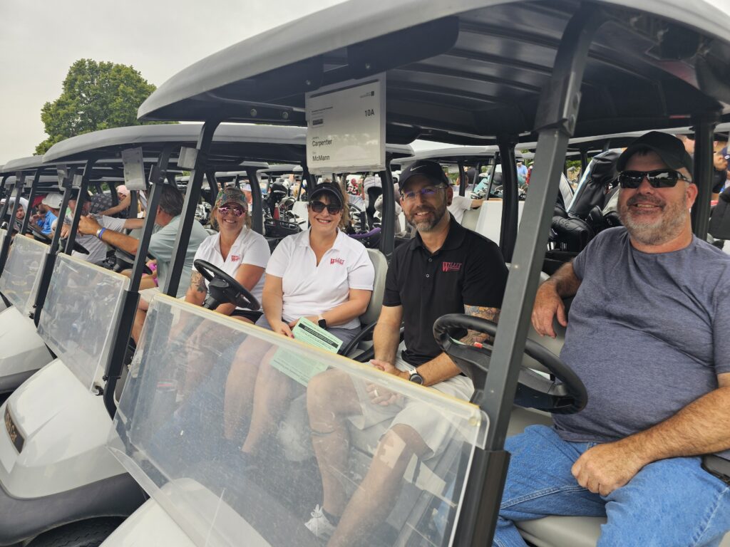 Willet Construction team at the Remodelers Council Golf Tournament.