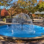 A water feature in a park in Chicago, from the Jason's Remodelers Advantage group monthly roundtable trip.